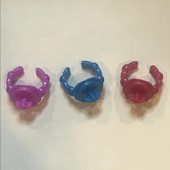 Squishmallows 8 Pc+Rings Set Squishmallows-a-Longs Toys Kids - Picture 4 of 15